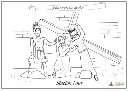 Stations of the Cross - Station 04
